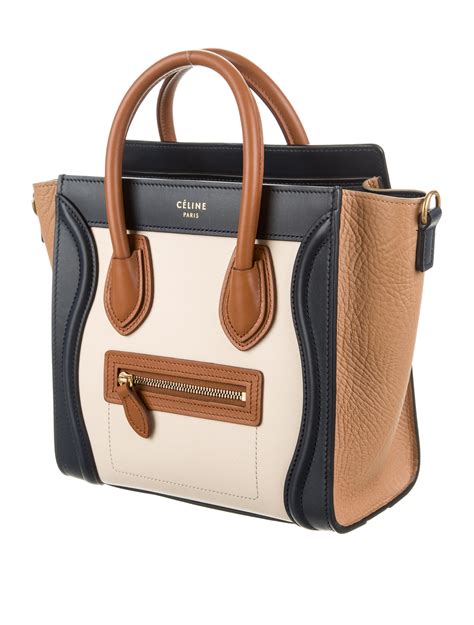 celine nano luggage tote ebay|Celine nano luggage review.